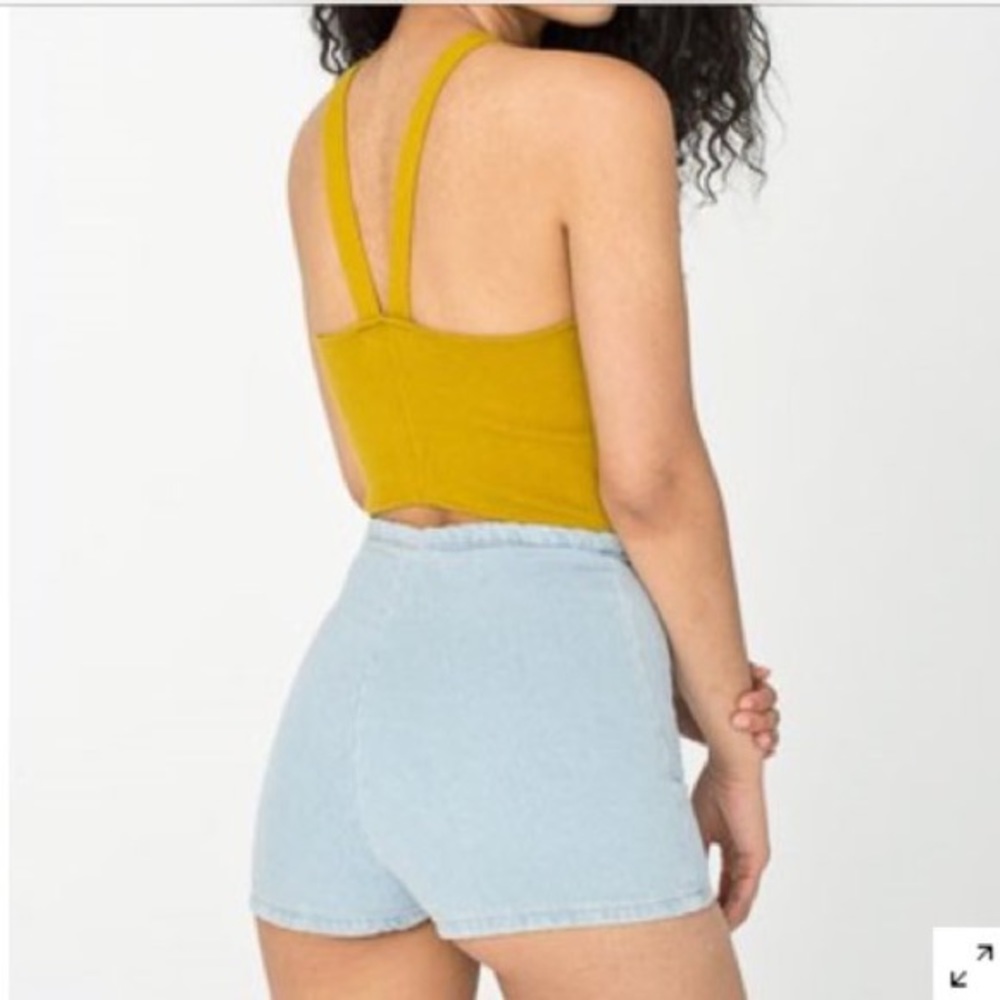 American Apparel V Strap Knit Tank